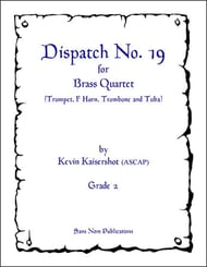 Dispatch No. 19 Brass Quartet cover Thumbnail